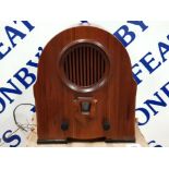 VINTAGE RADIO RECEIVER WITH 3 BANDS LW, MW, FM WITH ORIGINAL BOX