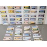 SET OF 50 LAMBERT AND BUTLER CIGARETTE CARDS, 1937 AEROPLANE MARKINGS