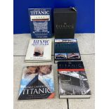 TITANIC BOOK COLLECTION TOTAL OF 5 BOOKS