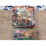 2 BOXED WARGAMES INCLUDES RIVER WARS EASTERN FRONT AND DISKWARS LEGIONS NIGHTMARE IN NHARWOOD