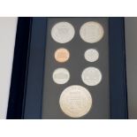 USA 1994 PRESTIGE YEAR 6 COIN SET INCLUDING SILVER 1 DOLLAR IN CASE OF ISSUE WITH CERTIFICATE OF