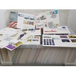 COLLECTION OF OVER 500 UK FIRST DAY COVERS, DECENT COLLECTION FROM 1960S TO 2013