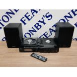 SOUNDSTROM CD SYSTEM WITH A PAIR OF SPEAKERS