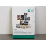 UK ROYAL MINT 2020 UNCIRCULATED ANNUAL 13 PIECE COIN SET, COMPLETE IN ORIGINAL UNOPENED AND SEALED