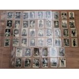 FULL SET OF 48 WILLS 1937 CIGARETTE CARDS BRITISH SPORTING PERSONALITIES, IN EXCELLENT CONDITION