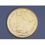 2015 BRITANNIA 999.9 FINE GOLD 100 POUNDS COIN