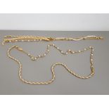 NAPIER COSTUME JEWELLERY, INCLUDES 2 NECKLETS AND 4 BRACELETS.