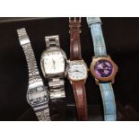 JOB LOT OF WRISTWATCHS INCLUDING DIGITAL CADEX ETC