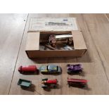 DIESCAST VEHICLES BY LESNEY AND OTHERS TOGETHER WITH A WILSON MODEL LORRIES CONSTRUCTIONAL KIT