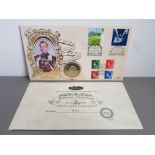 LIMITED EDITION 1936-1996 DIAMOND ANNIVERSARY COMMEMORATIVE COVER, INCLUDES THE ORIGINAL EDWARD VIII