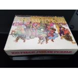 A WADDINGTONS 100 PIECE JIGSAW PUZZLE CHRISTMAS STREET SCENE