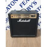 A LARGE MARSHALL MG 50FX SPEAKER