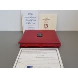 UK ROYAL MINT 1996 DELUXE PROOF YEAR SET 9 COINS COMPLETE IN ORIGINAL CASE WITH CERTIFICATE