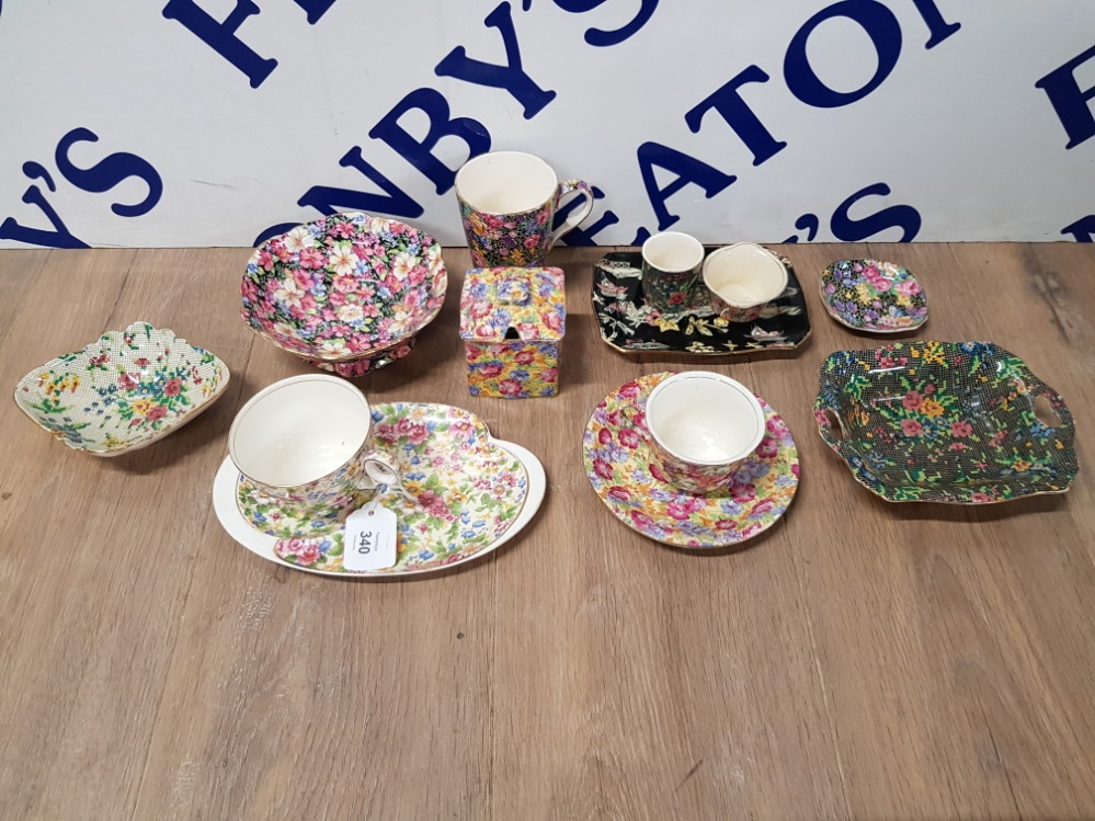 ROYAL WINTON DISHES AND TEAWARE TO INCLUDE CHEADLE VICTORIAN AND FLORENCE PATTERN ETC