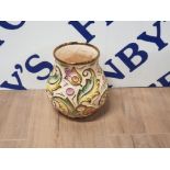 VINTAGE WADE GOTHIC BALUSTER LUSTRE VASE MARKED NO 359 16CM