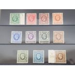 1934 GEORGE V PHOTOGRAVURE SET OF 11 STAMPS, UNMOUNTED MINT