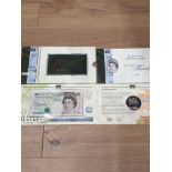 THE ROYAL MINT AND THE BANK OF ENGLAND £5 COIN AND NOTE SET