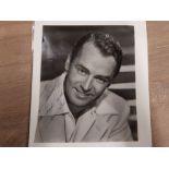 ALAN LADD 1913-64 AMERICAN ACTOR, FAMOUS FOR WESTERNS SUCH AS SHAME, SIGNED 7X9 PHOTOGRAPH, SCARCE