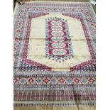 BELGIAN WOOL RUG BY KASHMIR IN VERY GOOD CONDITION 12 X 9