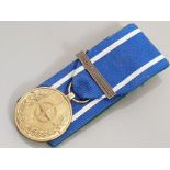 NATO SERVICE MEDAL, CLASP FORMER YUGOSLAVIA COURT STYLE MOUNTED