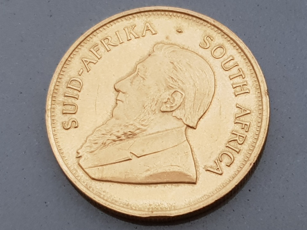 22CT FINE GOLD SOUTH AFRICAN KRUGERRAND COIN, DATED 1974 AND 1OZ IN WEIGHT - Image 2 of 2