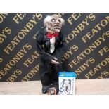 3FT ELECTRONIC ZOMBIE BUTLER TOGETHER WITH ROPID DANCING ROBOT AND CREATIVE VADO POCKET VIDEO CAM