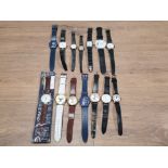 14 MISCELLANEOUS WRISTWATCHES INC SEKONDA ETC