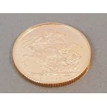 22CT GOLD 2017 FULL SOVEREIGN COIN