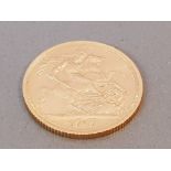 22CT GOLD 1979 FULL SOVEREIGN COIN