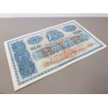 BANKNOTES BRITISH LINEN BANK £5 NOTE DATED 5/11/1941 SERIES V/6 13/271