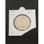 UK 1992 50P COIN E C IN UNCIRCULATED CONDITION