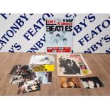 THE BEATLES EPHEMERA TO INCLUDE ORIGINAL VINTAGE 35MM NEGATIVES BY PHOTOGRAPHER REG COX (NO