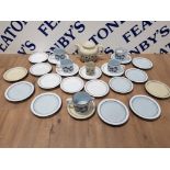 HORNSEA POTTERY TO INCLUDE HARMONY CORNOSE ETC