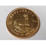 22CT GOLD 1OZ KRUGERRAND DATED 1974