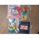 4 ROYAL MINT COIN COLLECTION ALL STILL MINT SEALED INCLUDES 1995 WALES 1 POUND COIN, 1997 ENGLAND