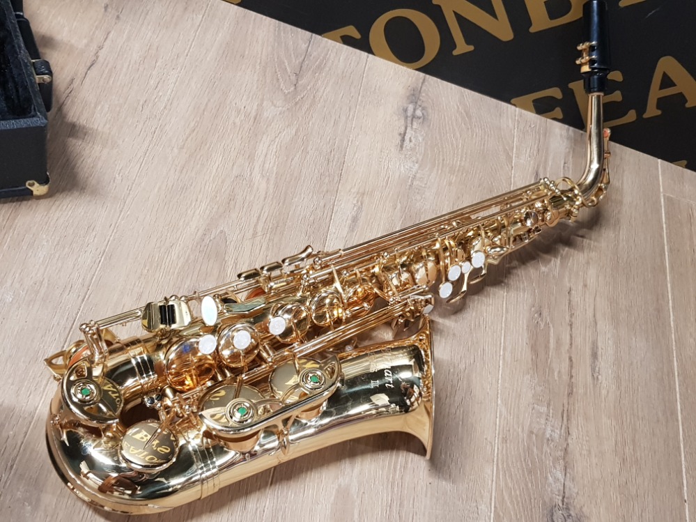 ELKHART SERIES II SOPRANO SAXOPHONE IN ORIGINAL CASE - Image 2 of 2