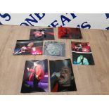 MEAT LOAF SIGNED HELL IN A HANDBASKET TOGETHER WITH CONCERT PHOTOS