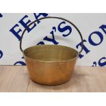 VINTAGE BRASS JAM PAN 26CM