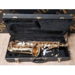 ELKHART SERIES II SOPRANO SAXOPHONE IN ORIGINAL CASE