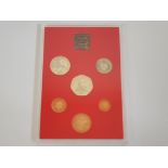 UK ROYAL MINT THE COINAGE OF GREAT BRITAIN AND NORTHERN IRELAND 1981 6 COIN SET, IN ORIGINAL PACK