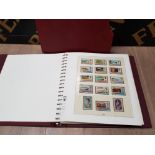 A JERSEY CHANNEL ISLAND STAMP ALBUM