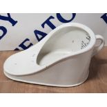 THE NEW SLIPPER BED PAN BY SAUNDERS AND KEMP