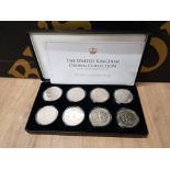 LIMITED EDITION UK CROWN COLLECTION PROOF SET NO 499 BOXED WITH COA