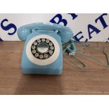 A VINTAGE STYLE TELEPHONE BY MAXTEK IN BLUE 72925