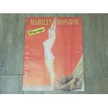 VINTAGE 1953 MARILYN MONROE MACO RARE PIN UPS MAGAZINE, WITH IMAGES THAT HAVE NEVER APPEARED