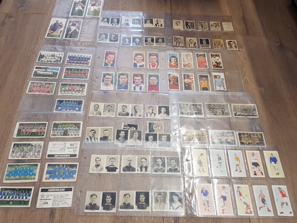 CIGARETTE/TRADE CARDS MIXED SELECTION OF FOOTBALL MOSTLY ODDS (80+)