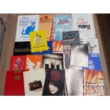 SELECTION OF SIGNED THEATRE PROGRAMMES, MAINLY FOR PRODUCTION OF VARIOUS LONDON WEST END MUSICALS