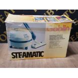 GOBLIN STEAMATIC POWER CLEANER COMPLETE WITH ACCESSORIES AND INSTRUCTIONS, VERY GOOD CONDITION