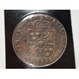 LARGE HEAVY 1630 SWEDEN 1 ORE COIN