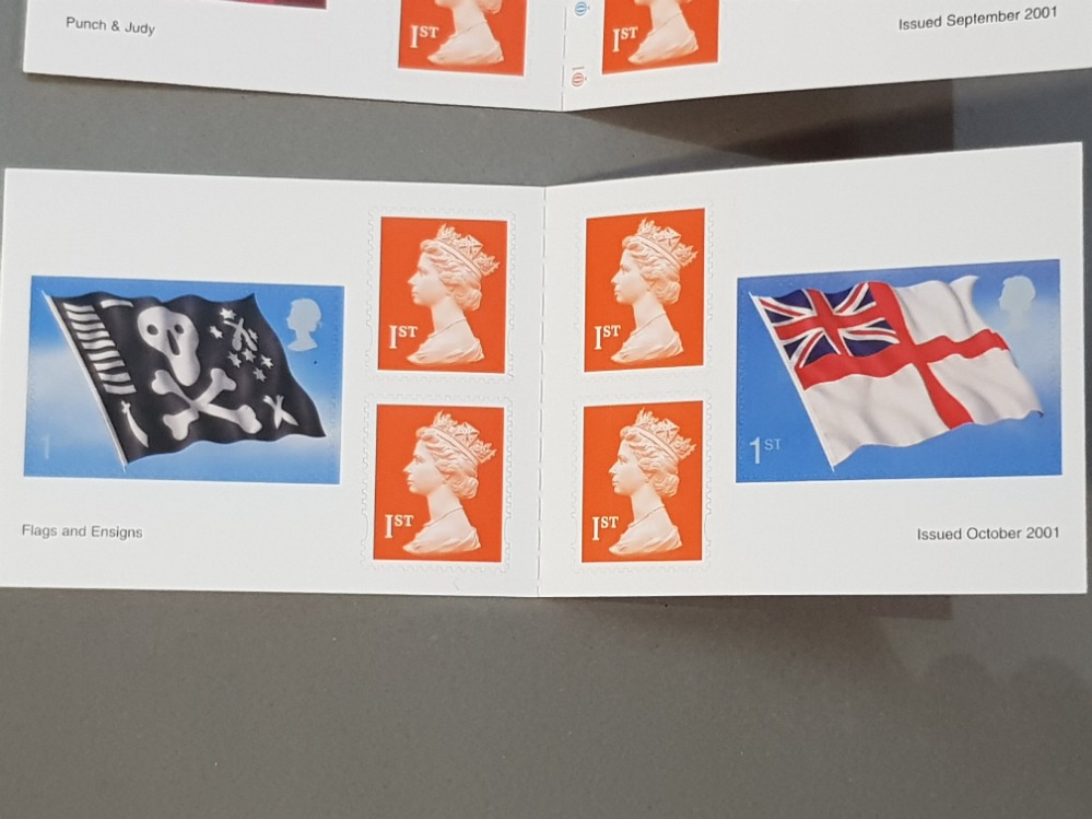 2 ROYAL MAIL BOOKLETS INCLUDING 2001 PUNCH AND JUDY PLUS FLAGS AND ENDINGS, BOTH COMPLETE SELF - Image 3 of 3